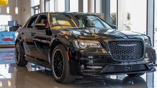 Chrysler 300 in Stephen Wade showroom