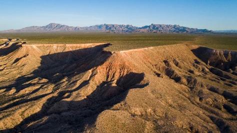 Desert landscape near Mesquite, Nevada